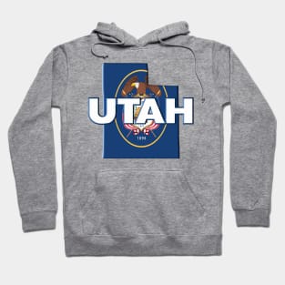 Utah Colored State Hoodie